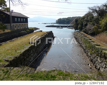大村藩お船蔵跡(陸側より撮影) 12847192