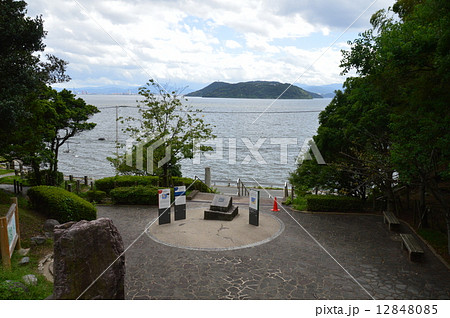 金印のモニュメント（志賀島･金印公園／福岡県福岡市東区志賀島古戸） 12848085