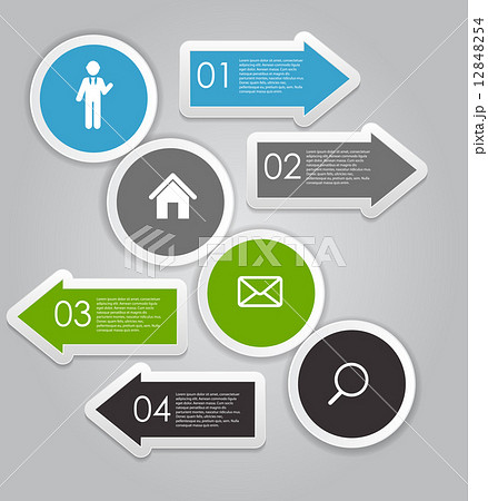 Infographic Templates for Business Vector Illustration. 12848254