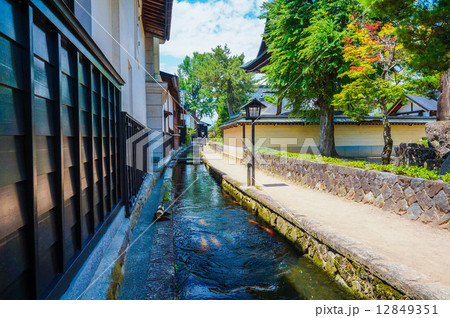 飛騨古川の街並み 飛騨古川の街並み 12849351