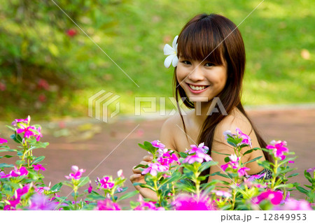 Young Lady Outdoors Young Lady Outdoors 12849953