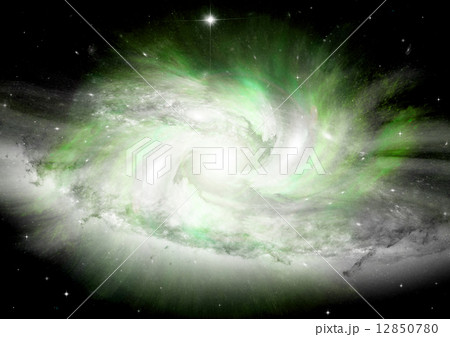 galaxy in a free space 12850780