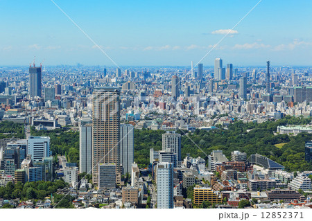 六本木ヒルズより赤坂御所方面の景観を臨む 12852371