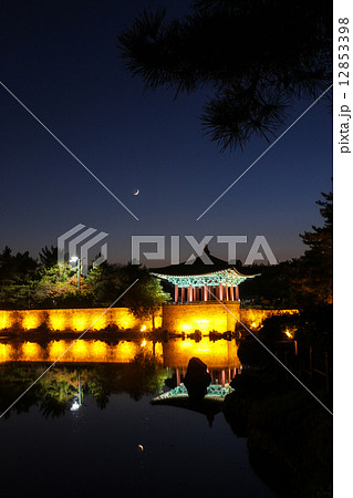 Anapji Pond on Gyeongju, Korea 12853398