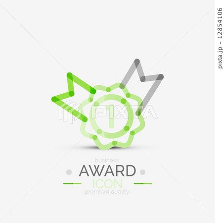 Award icon, logo. 12854106