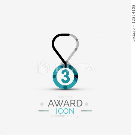 Award icon, logo. 12854108