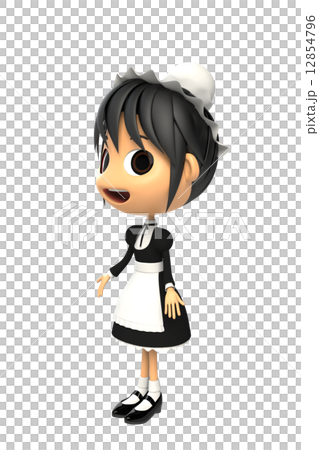 歓迎するメイドさん 歓迎するメイドさん 12854796