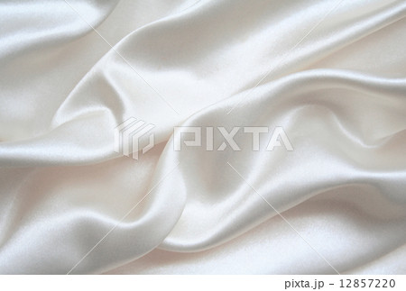 Smooth elegant white silk as background Smooth elegant white silk as background 12857220