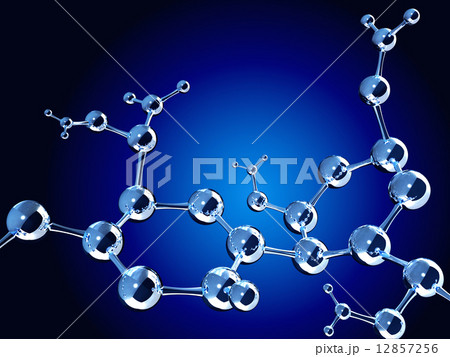Abstract molecular structure Abstract molecular structure 12857256