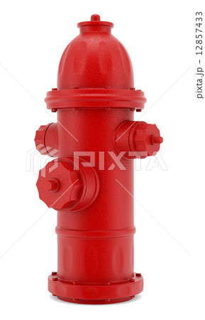 red hydrant isolated on white background red hydrant isolated on white background 12857433