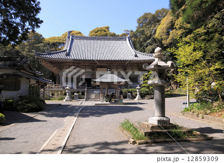 四国霊場第26番札所「金剛頂寺」本堂 12859309