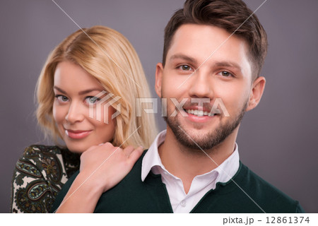 Lovely beautiful couple 12861374