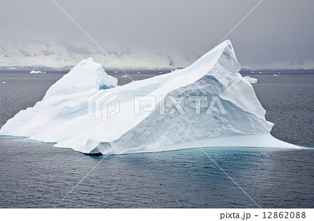 Antarctica - Landscape With Iceberg 12862088