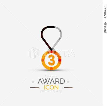 Award icon, logo. Award icon, logo. 12862258