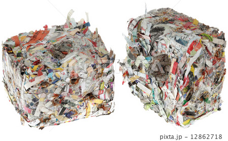 Paper Briquettes Cutout 12862718