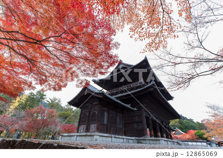 秋の南禅寺三門 秋の南禅寺三門 12865069