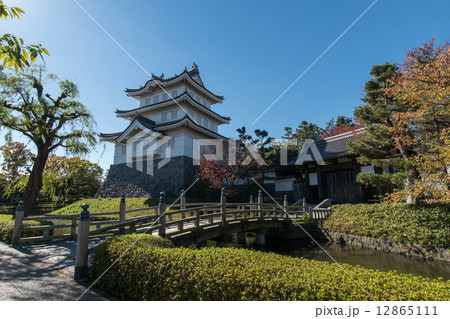 忍城址御三階櫓、木橋、東門 12865111