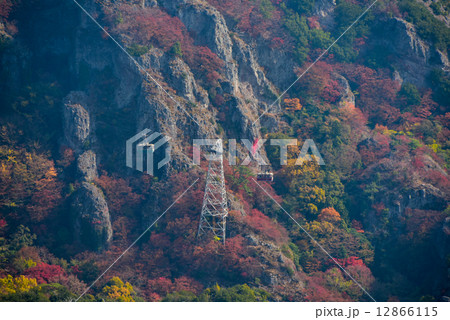小豆島寒霞渓の紅葉 小豆島寒霞渓の紅葉 12866115