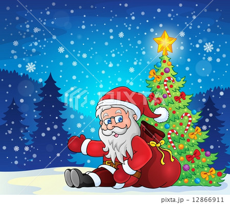Image with Santa Claus theme 4 12866911