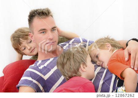 Spending time with family 12867262