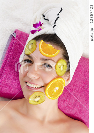 Fruits Facial Mask 12867423