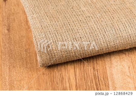 background made of old sackcloth 12868429