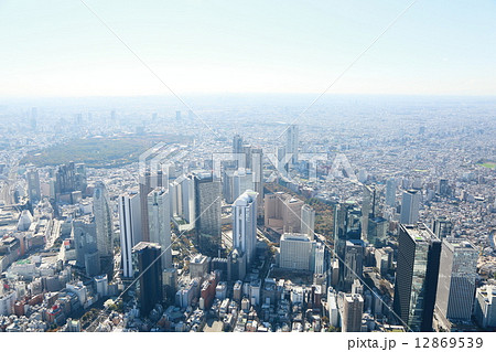 新宿　空撮 12869539