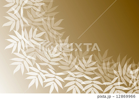 背景素材壁紙 葉の模様 葉 秋 のイラスト素材