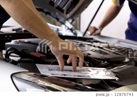 auto repair concept.  12870743