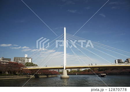 秋景色 大阪大川界隈 秋景色 大阪大川界隈 12870778