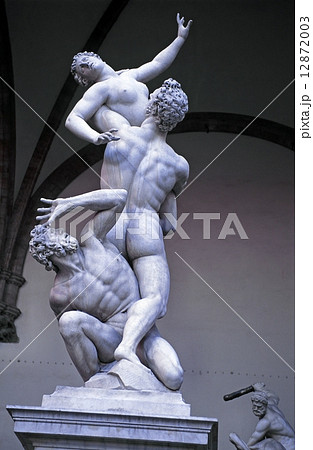 サビニの女たちの略奪の写真素材