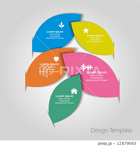 Infographic design template. Vector illustration 12879003