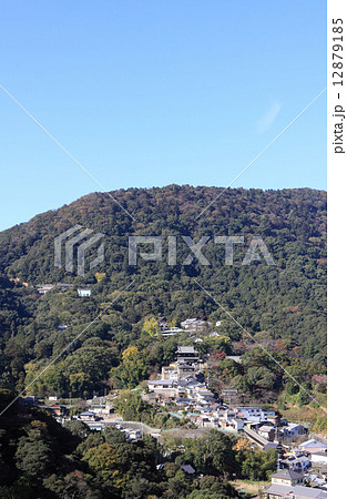 象頭山と金刀比羅宮、表参道“一之坂”から大門を経て御本宮まで 12879185