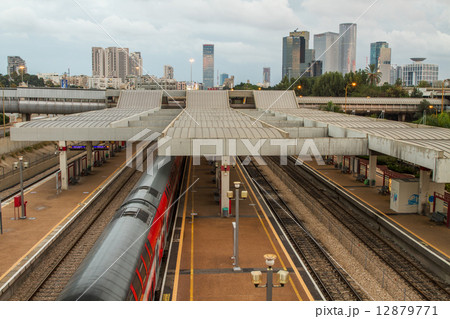 Tel Aviv Skyline at night Tel Aviv Skyline at night 12879771