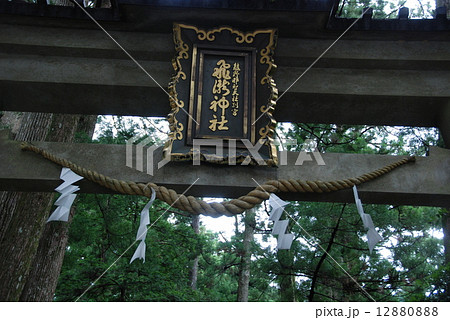 飛瀧神社の鳥居（那智の瀧／和歌山県東牟婁郡那智勝浦町那智山） 12880888