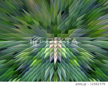 green abstract background with sharp thorns 12882376