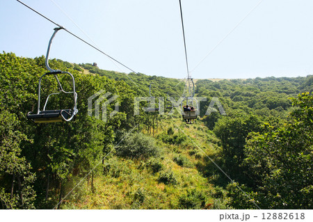 Ropeway in Jermuk Ropeway in Jermuk 12882618