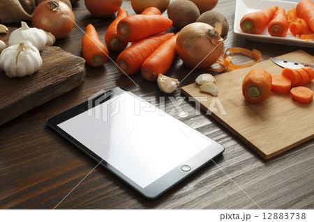 タブレットPCでレシピ検索 12883738