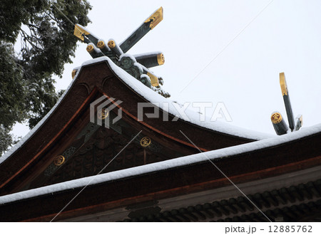 冬の金刀比羅宮「御本宮本殿」 12885762