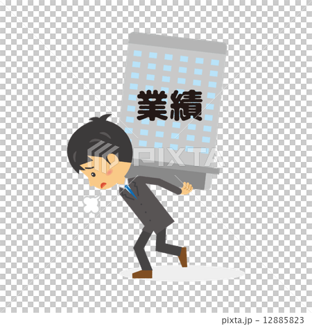 Business performance pressure company business man pressure 12885823
