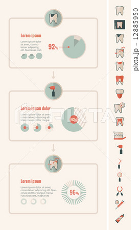 Dental Infographic Elements. 12885950