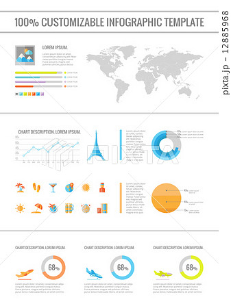 Travel Infographic Elements. Travel Infographic Elements. 12885968