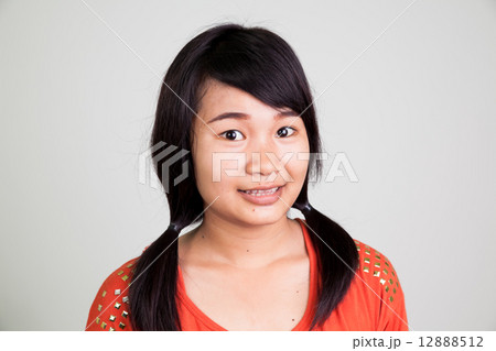 Woman portrait of teen girl 12888512