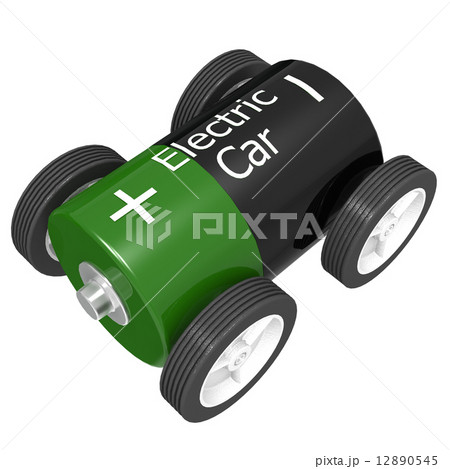 Electric car concept 12890545
