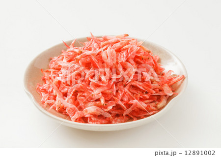 干し醤蝦の写真素材