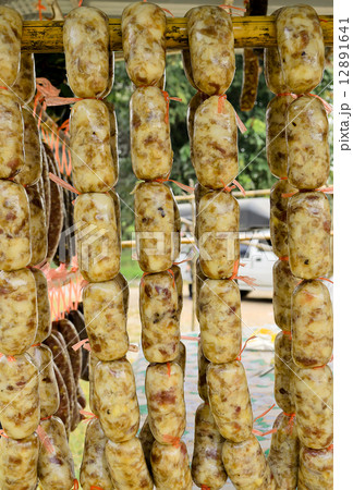 local Sausage Food Preservation in Northern East of Thailand local Sausage Food Preservation in Northern East of Thailand 12891641