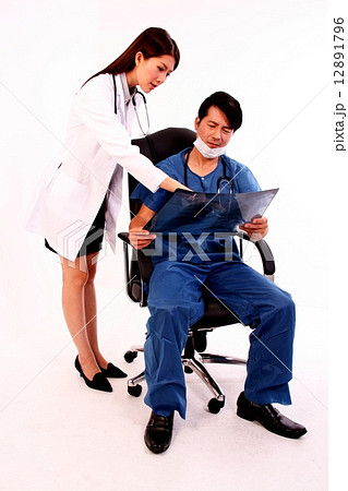 Medical, Professional Doctor with white uniform, Surgeon with Blue Uniform, Mask, Files, Paper,Joyfu Medical, Professional Doctor with white uniform, Surgeon with Blue Uniform, Mask, Files, Paper,Joyfu 12891796