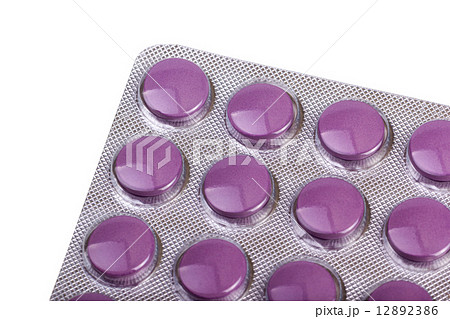 Medicine pills packed in blisters 12892386