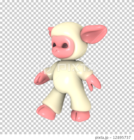 羊的吉祥物 羊的吉祥物 12895737