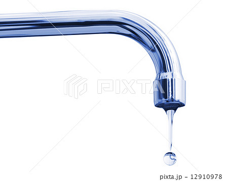 Faucet and water drop 12910978